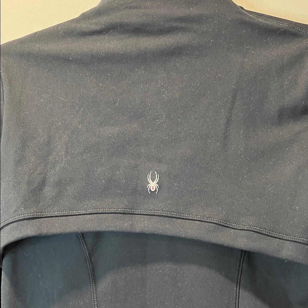 Spyder Black Full-Zip Jacket S - Picture 7 of 8